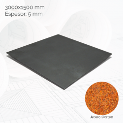 Chapa acero corten CHCOR...