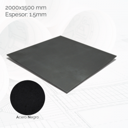 Chapa negra 2000x1500mm E1.5