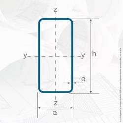 Tubo rectángulo TUREC 60x30 3 mm. GL