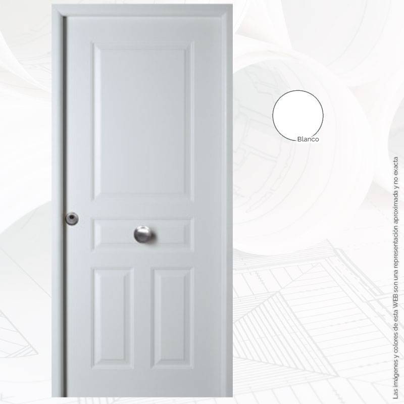 Puerta acero Versate Blanca 1C/3P 960x2100mm